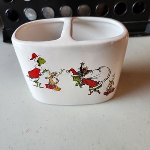 The Grinch toothbrush holder